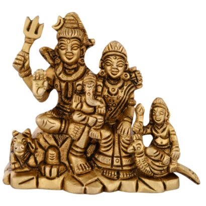 God Shiva Family Statue
