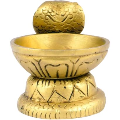 Brass diya pooja