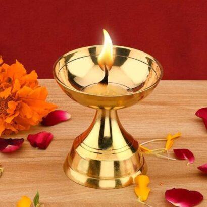 Brass Standing Diya