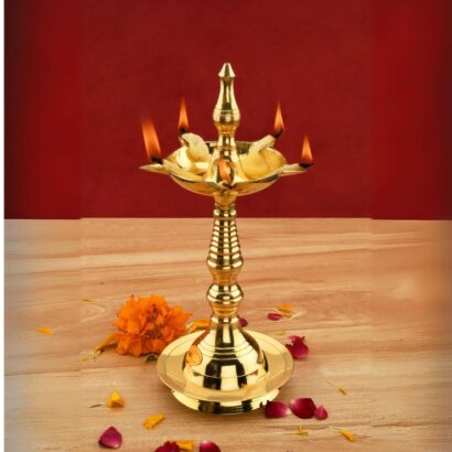 Brass Fancy Kerala Diya
