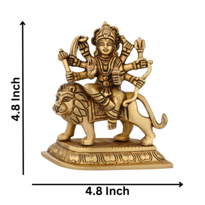 Maa Durga With Lion