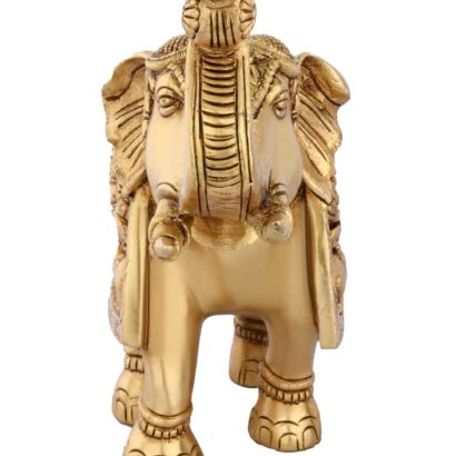 Elephant Brass Statue
