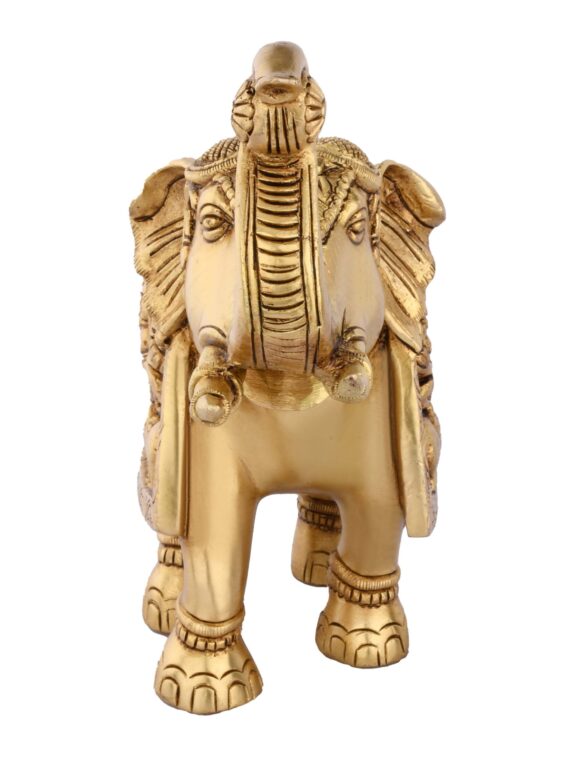 Elephant Brass Statue