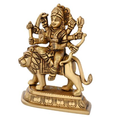 Maa Durga With Lion