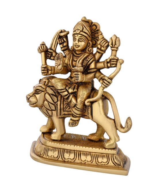Maa Durga With Lion