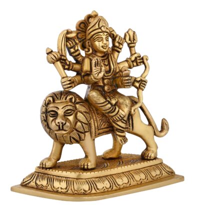 Maa Durga With Lion