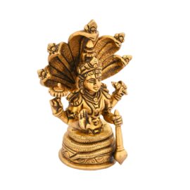 lord vishnu brass idol