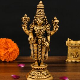 tirupati balaji brass idol