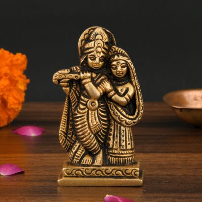 Radha Krishna Murti For Home Temple
