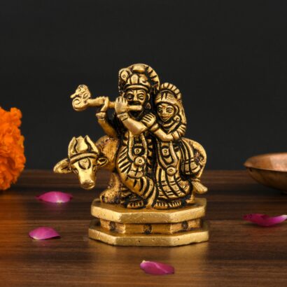 radha krishna idol