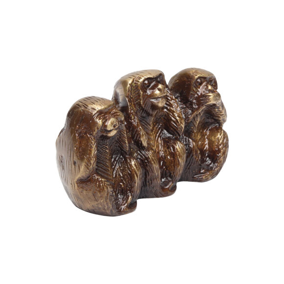 Three Monkeys Statue