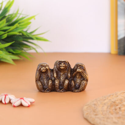 Three Monkeys Statue